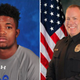 Christian Taylor; Brad Miller
Twitter; Arlington, Texas, Police Department